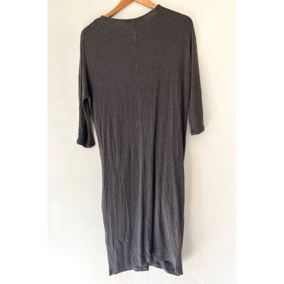 Joan Vass grey pocket dress - Picture 4 of 5